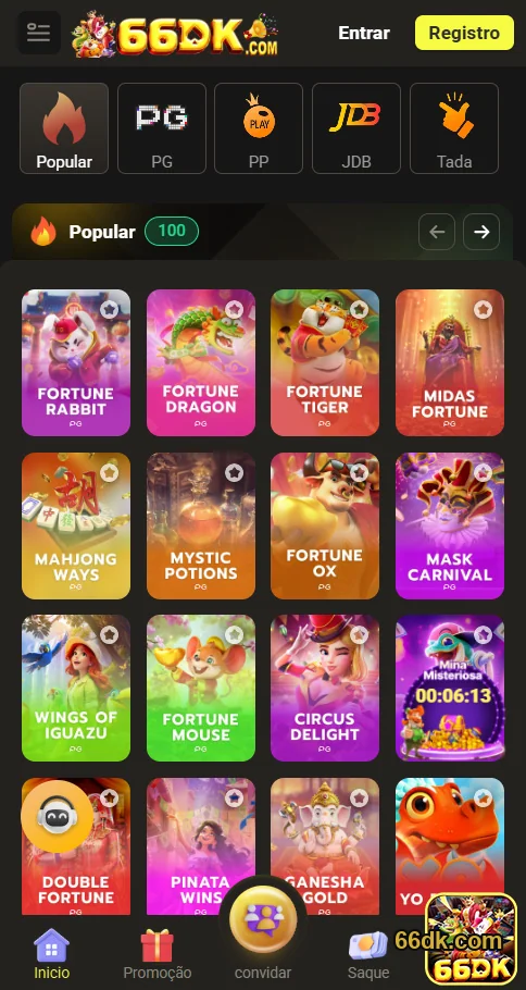 Jogador interagindo ao vivo em cassino mobile